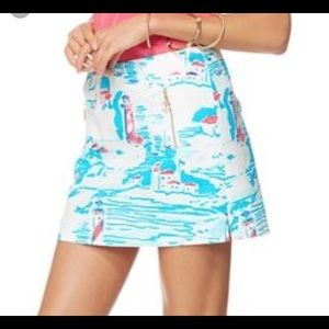 Lilly Pulitzer Watch Out skirt
